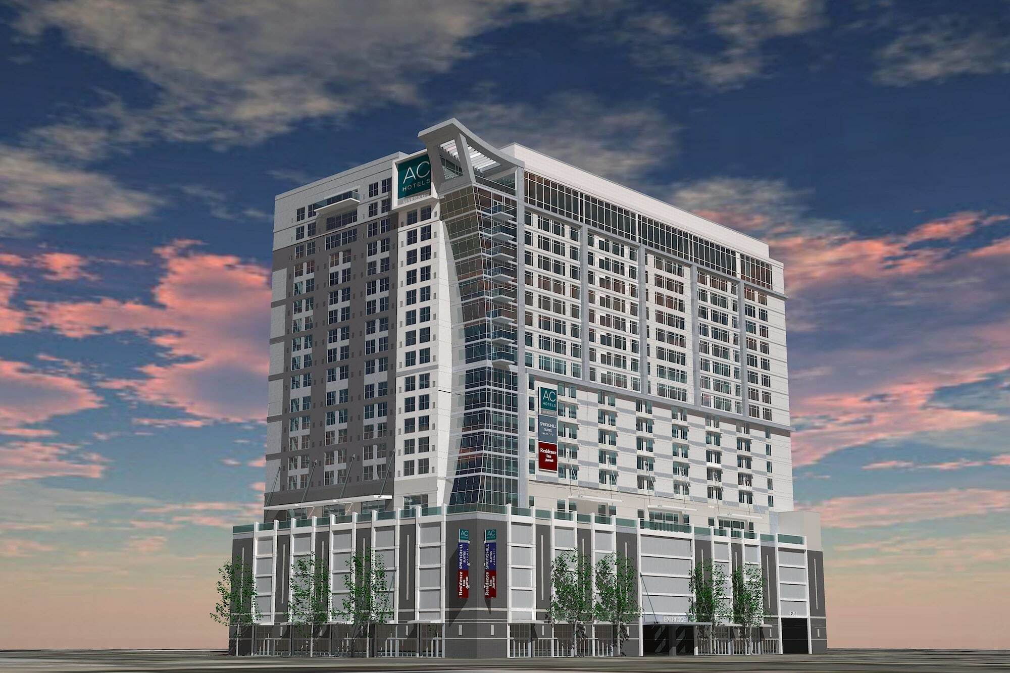 Springhill Suites By Marriott Nashville Downtown/Convention Center Kültér fotó